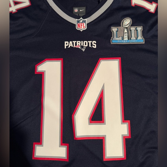 Brandon Cooks New England Patriots Super Bowl 52 Jersey (SWT)! - Picture 3 of 9